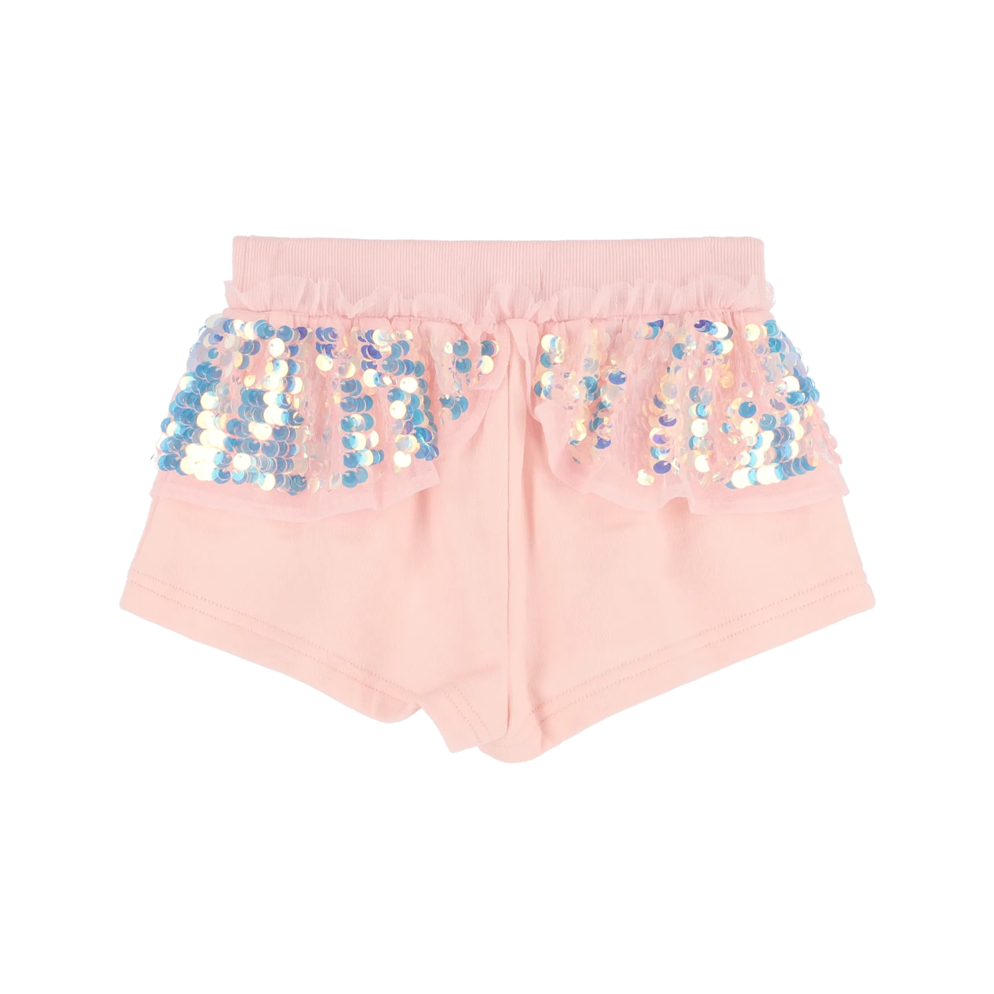 Angel's Face Girls Lindsey Sequin Shorts In 2 Color Choices