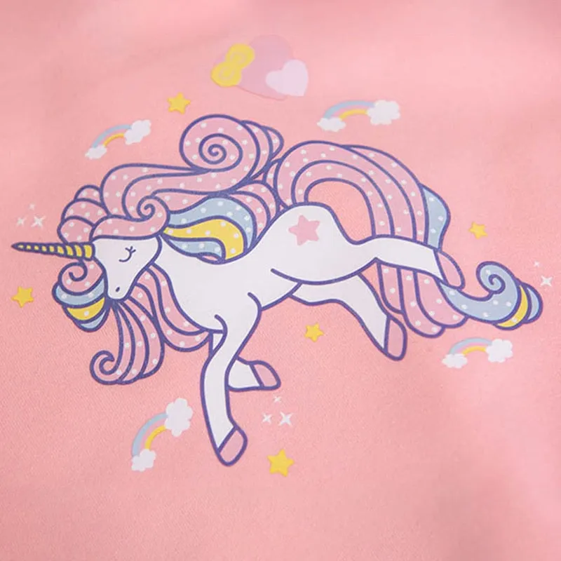 Autumn Unicorn Sports Jacket For Girls