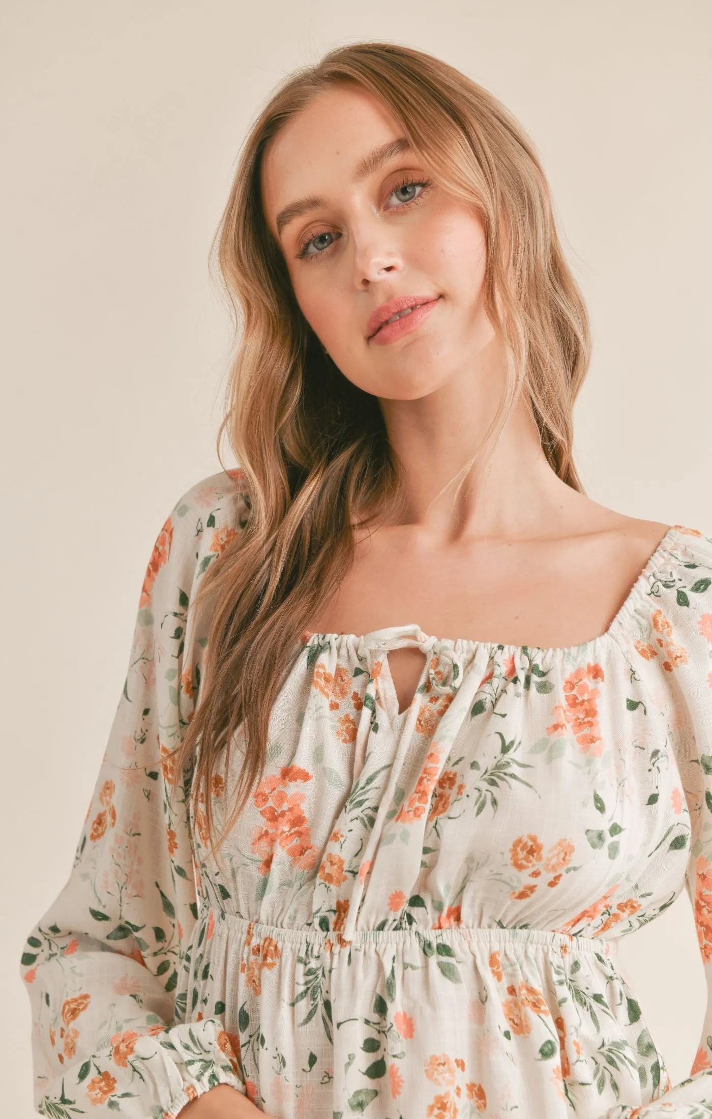 Bloom Brigade Peplum Top