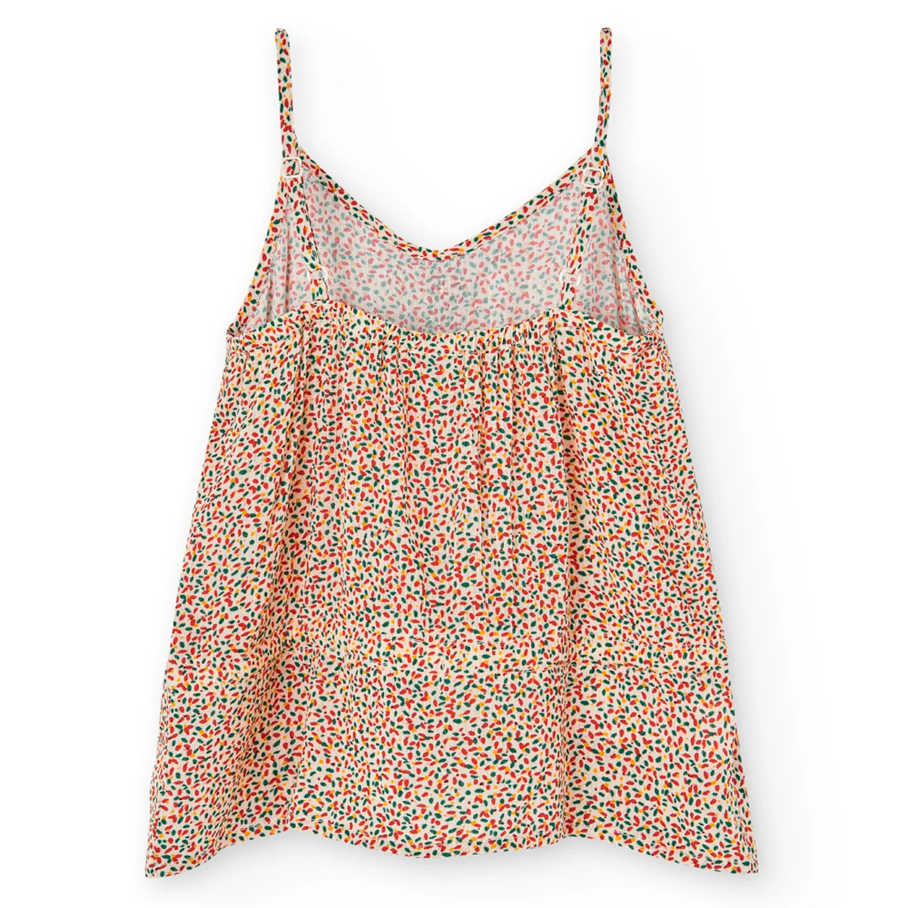 BOB Polka Dots Tank Top with Cinched Waist