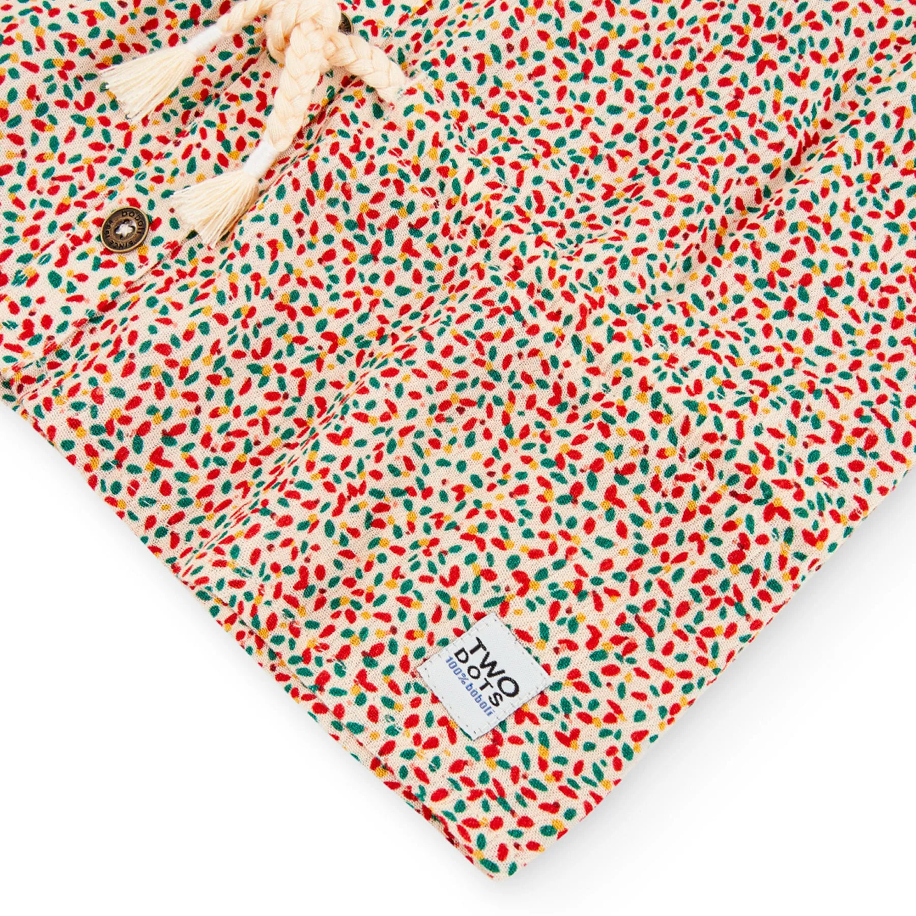 BOB Polka Dots Tank Top with Cinched Waist