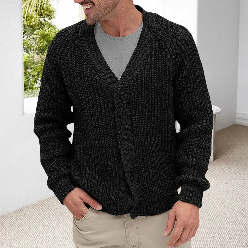 Button-up Knitted Cardigan