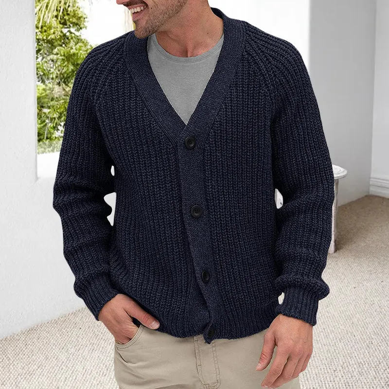 Button-up Knitted Cardigan