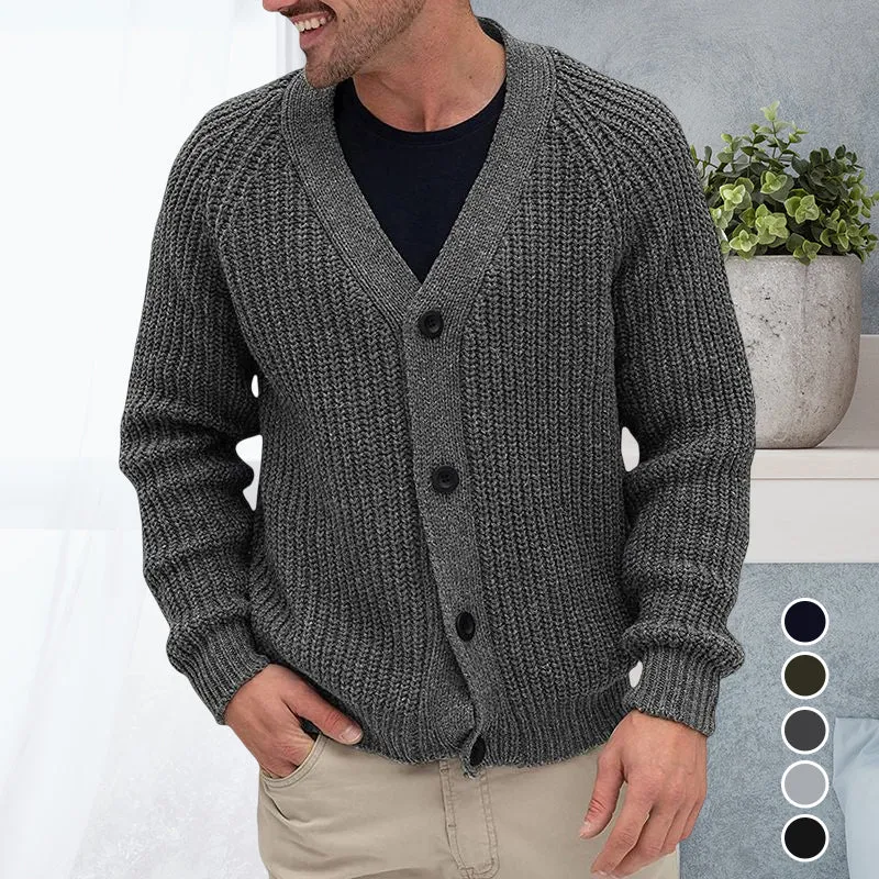 Button-up Knitted Cardigan