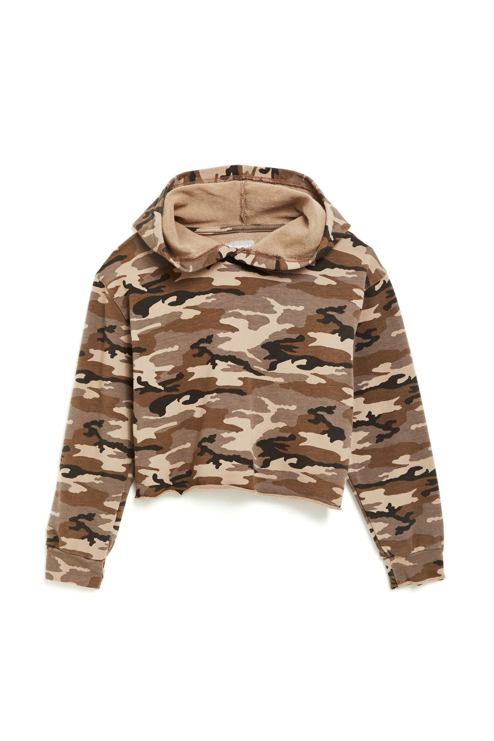 Camo Print Hoodie