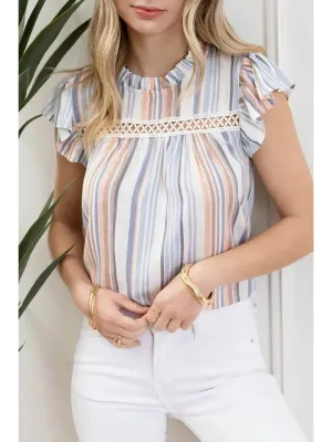 Cheryl Stripe Blouse