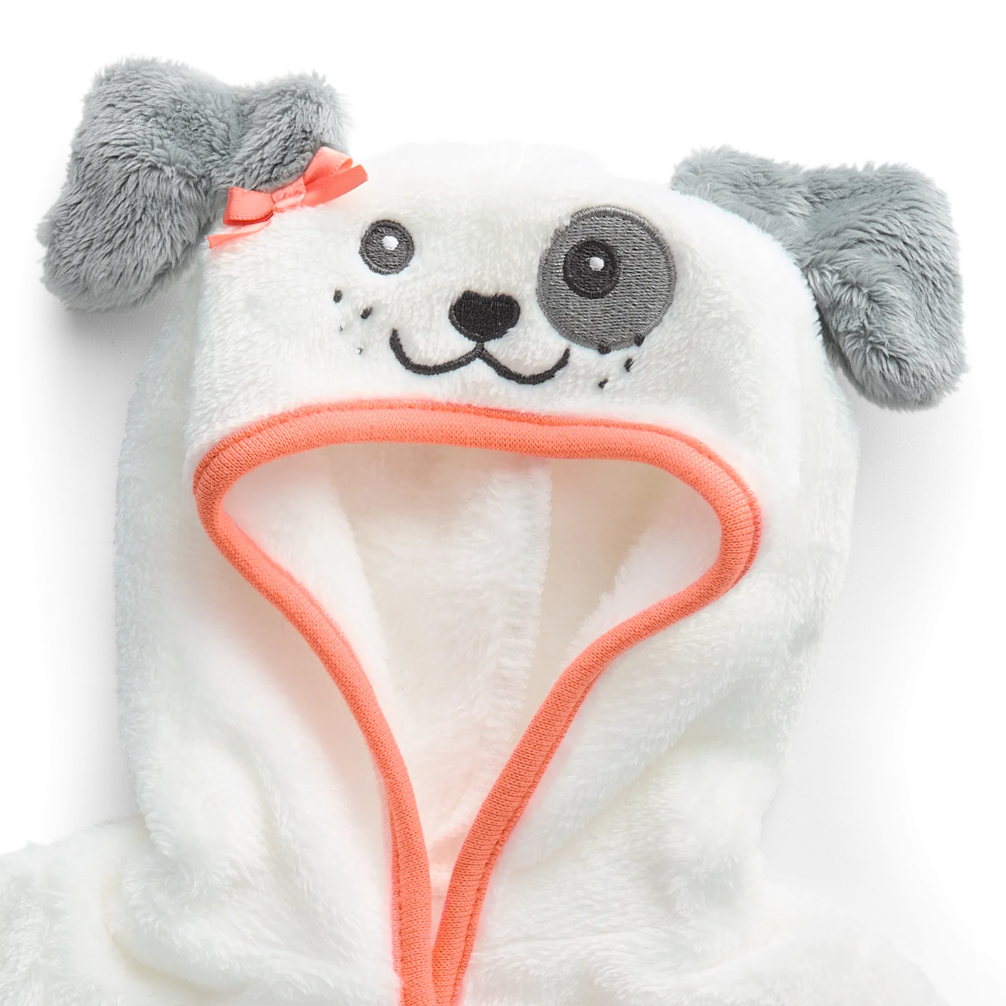 Comfy Puppy Robe Set for Girls & 18-inch Dolls