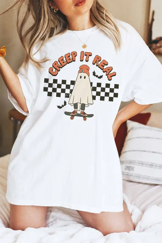 CREEP IT REAL HALLOWEEN GRAPHIC TEE