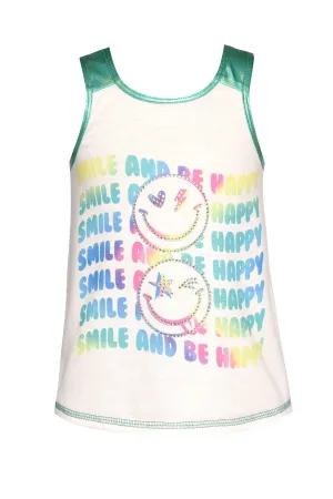 GBY Smile and Be Happy Tank Top