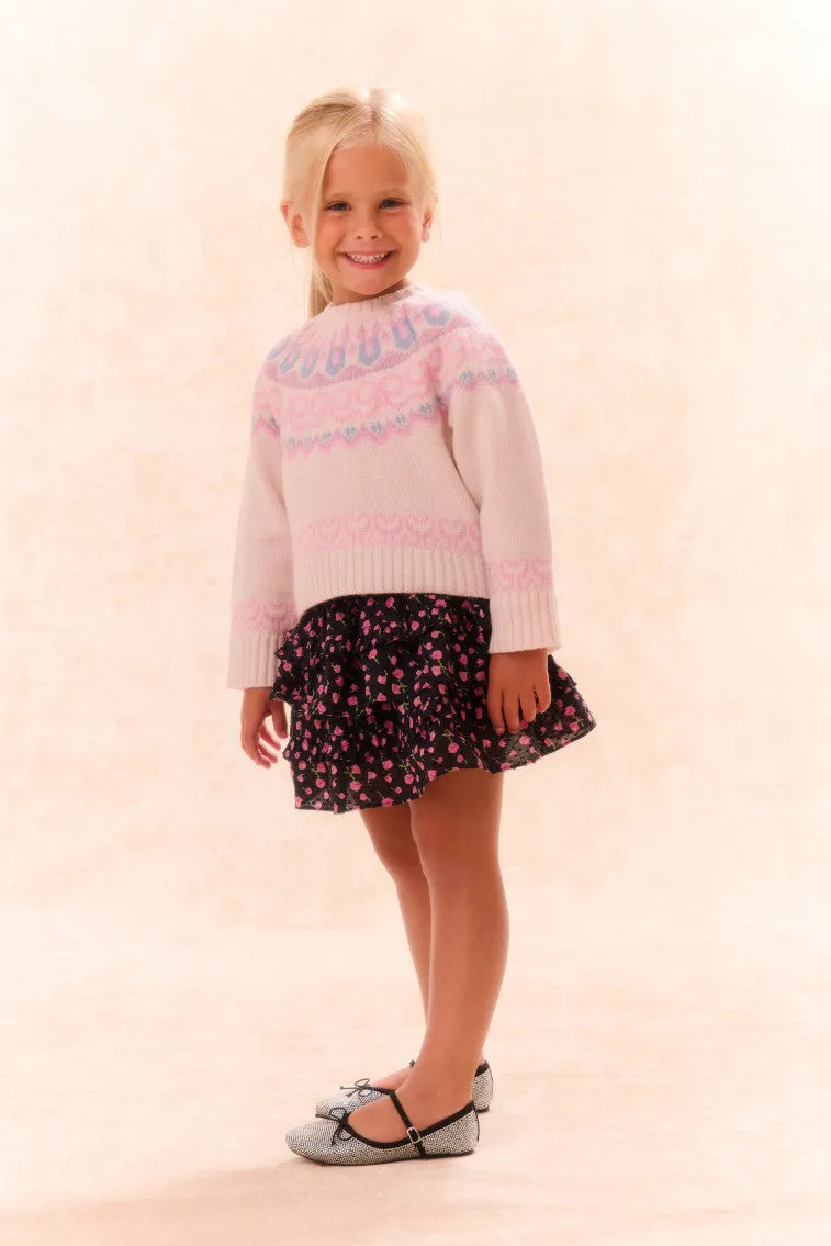 Girls Albine Wool Pullover