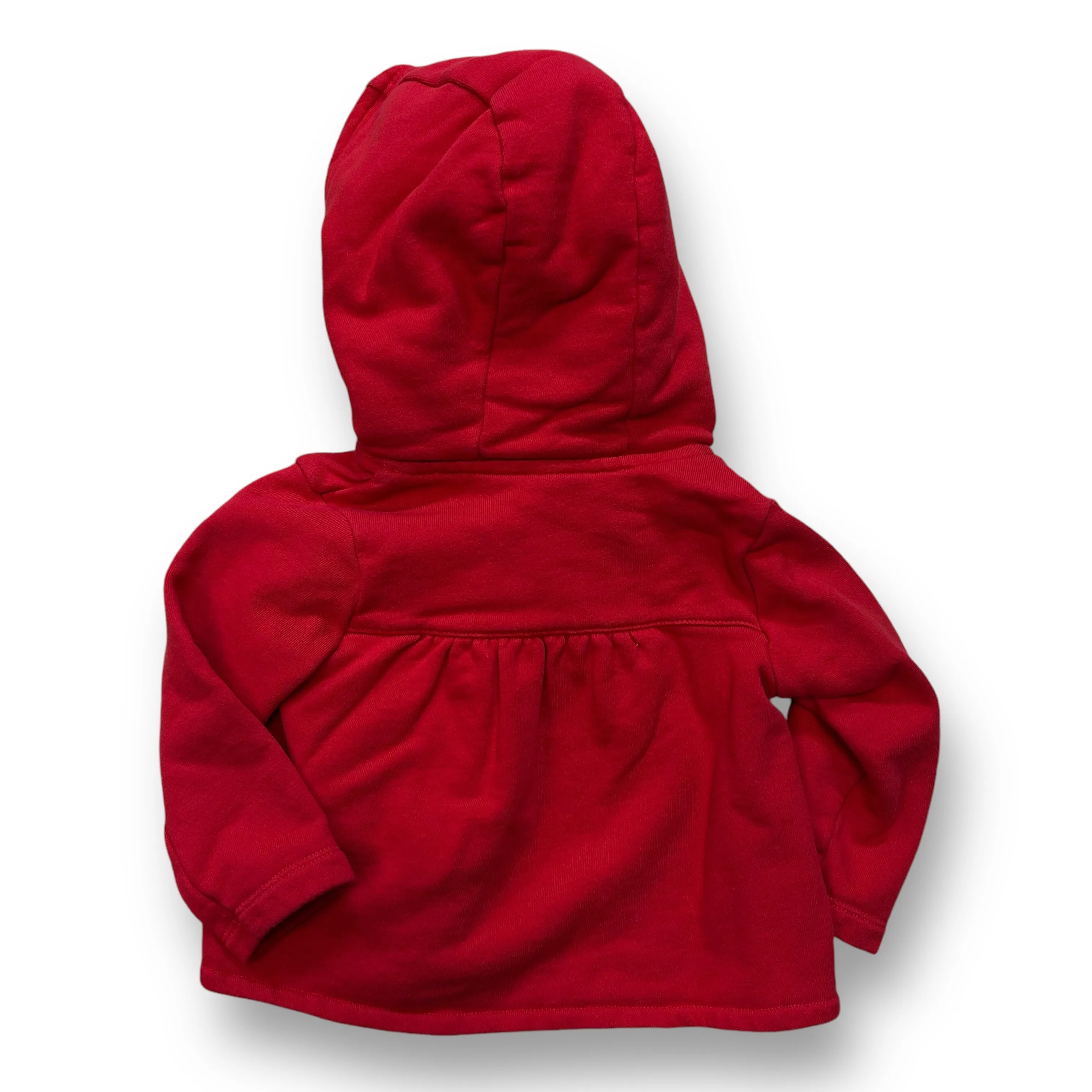 Girls Carter's Size 18 Months Red Faux Fur Hooded Jacket