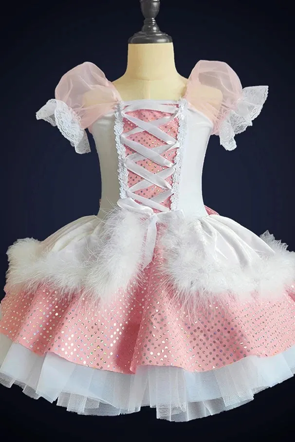 Girls Maiden Ballet Dress Ballerina Costume