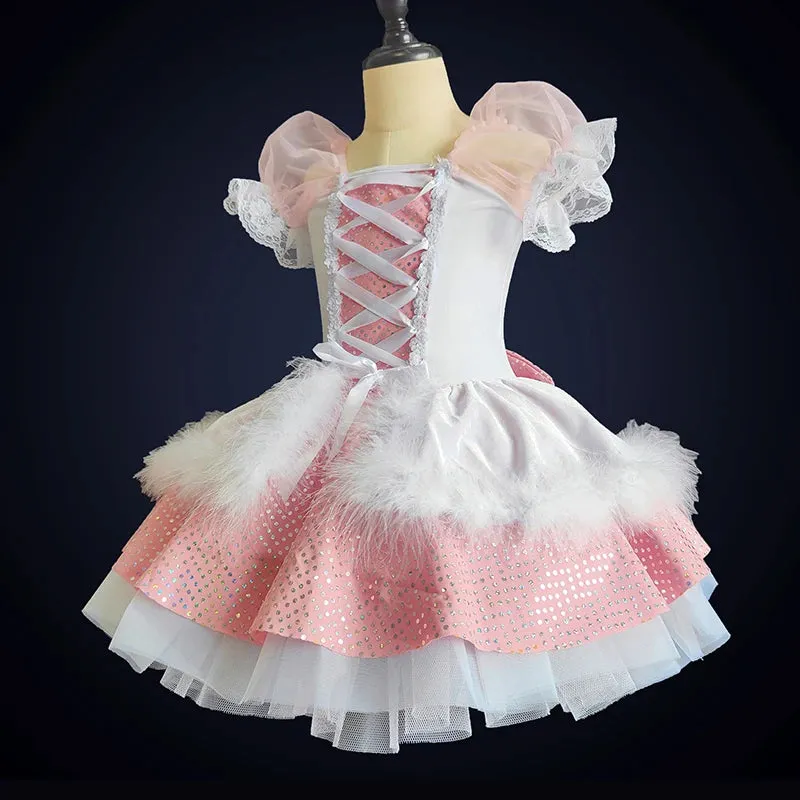 Girls Maiden Ballet Dress Ballerina Costume