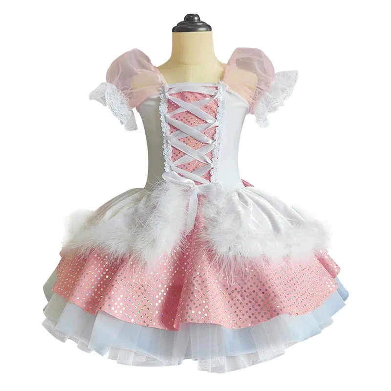 Girls Maiden Ballet Dress Ballerina Costume