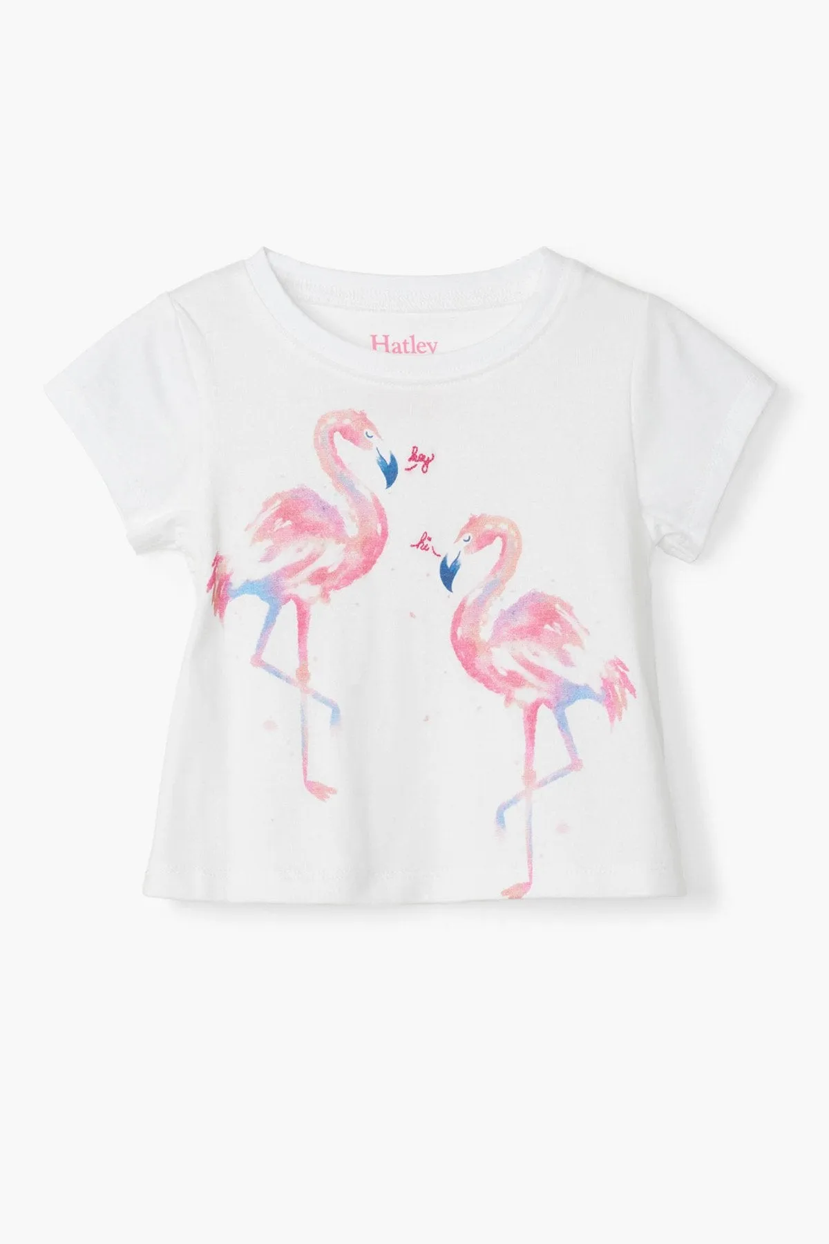 Hatley Fancy Flamingos Baby Girls Tee