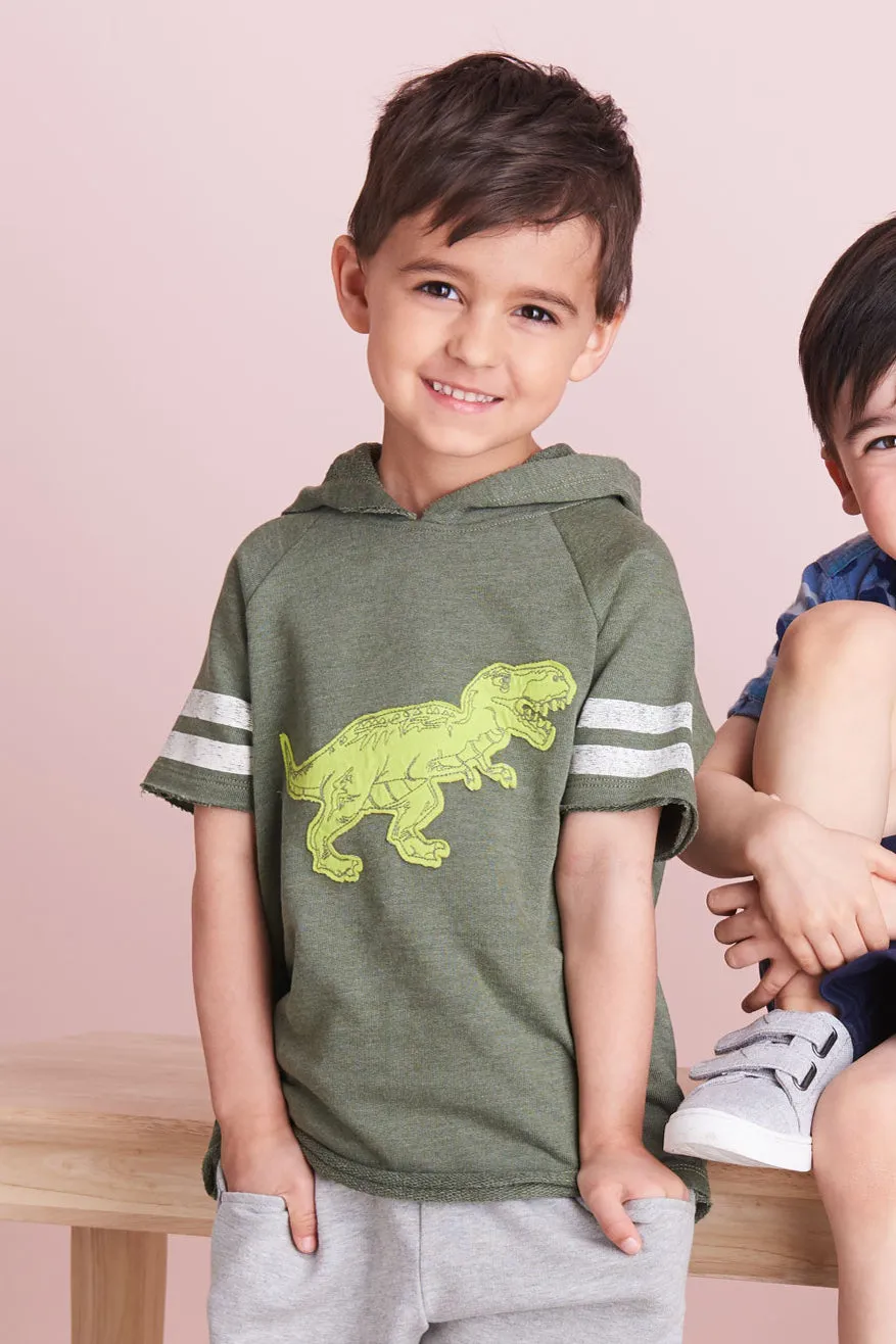 Hatley T-Rex Boys Hoodie