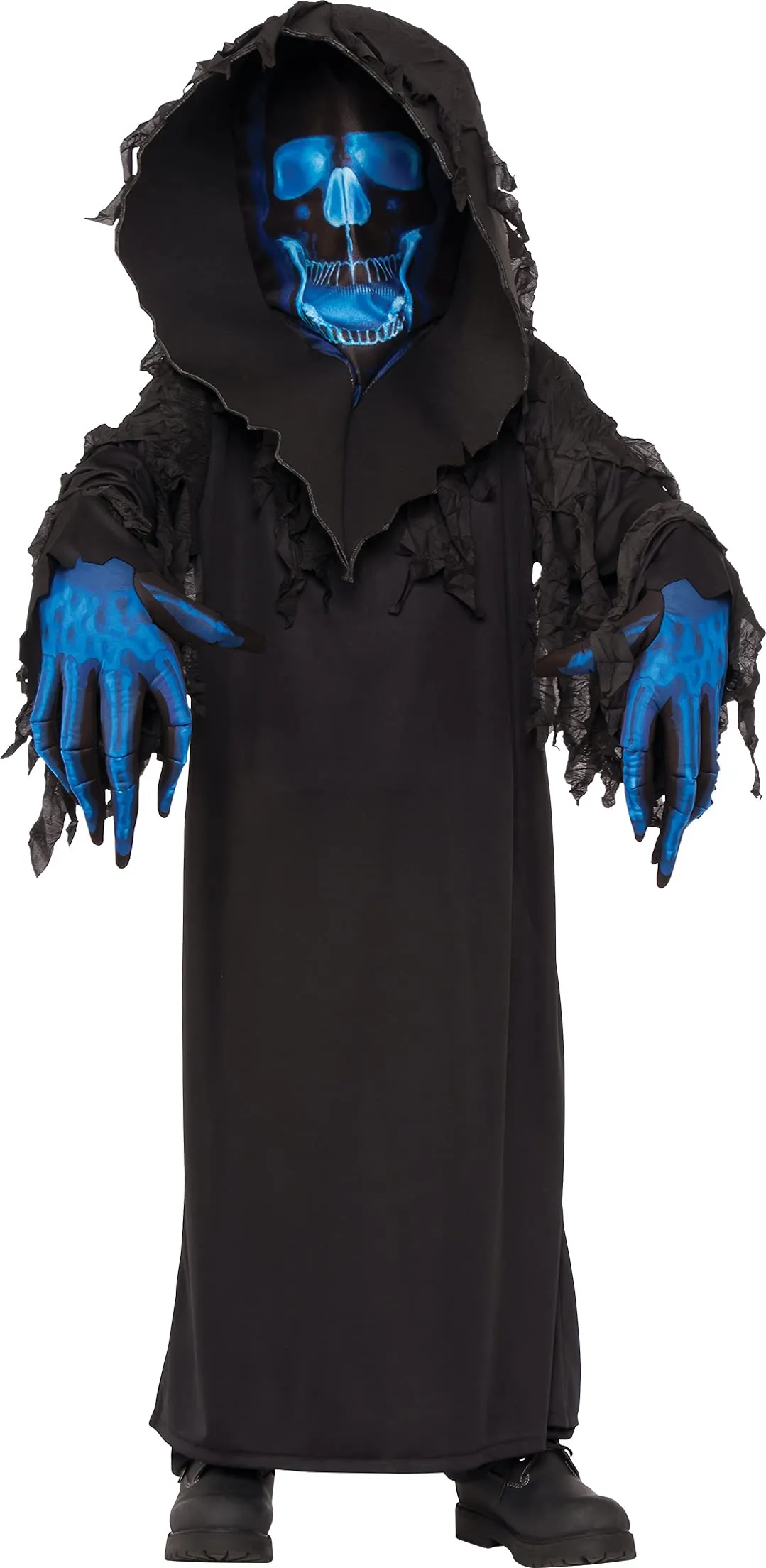 Kids Eerie Skull Phantom Costume