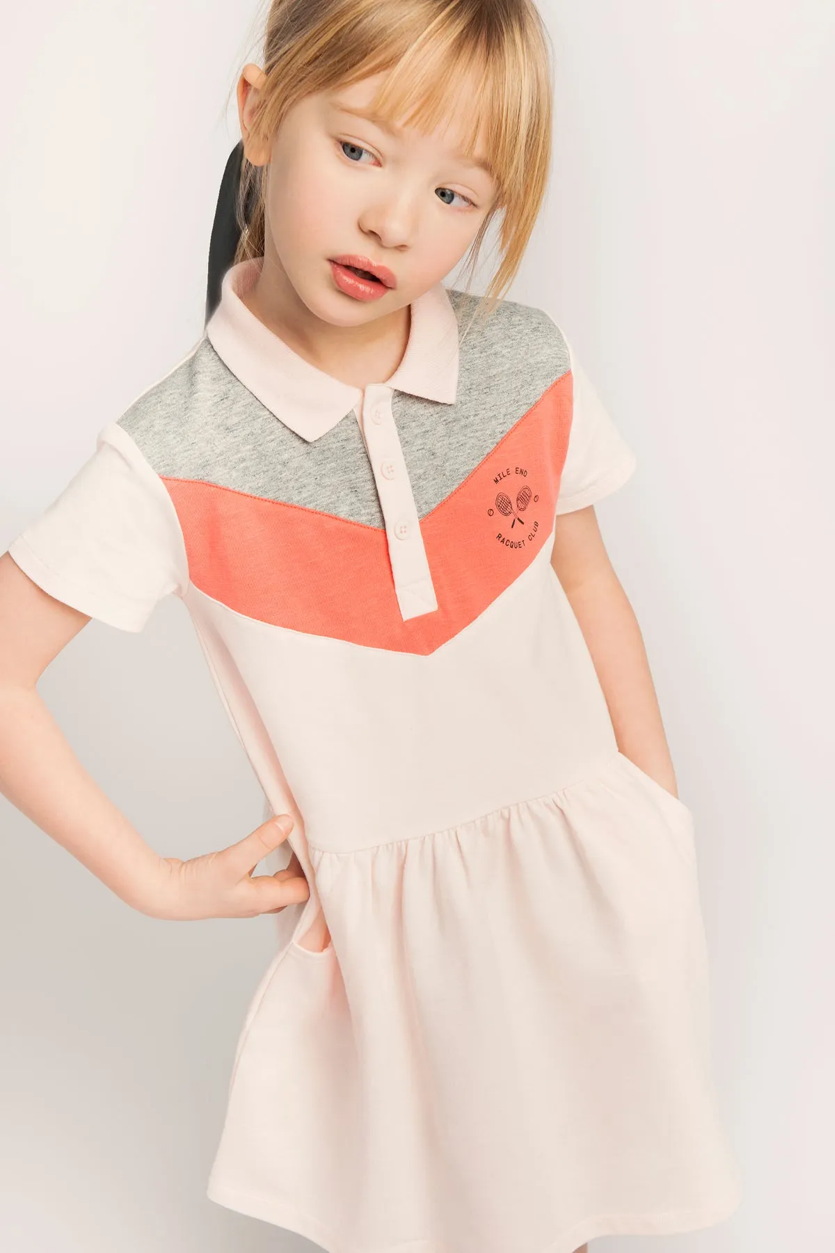 Miles Baby Polo Girls Dress