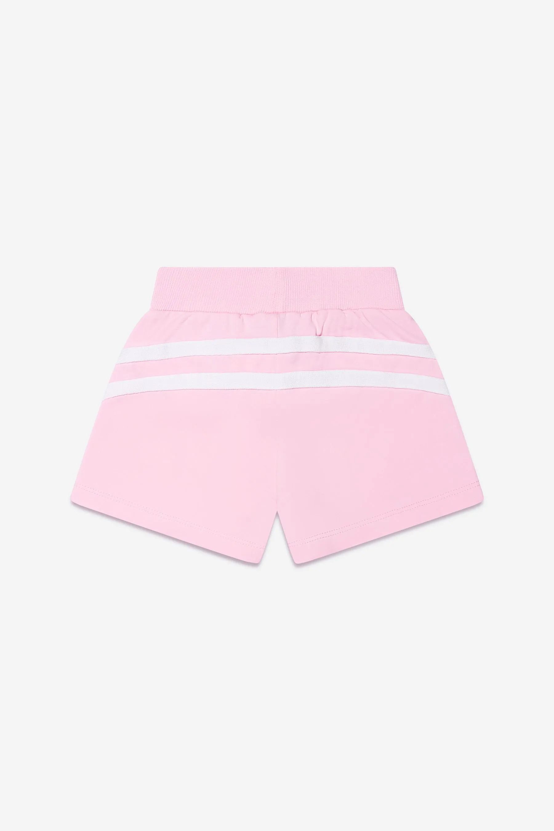 Monnalisa Girls Sporty Sweat Shorts In Pink