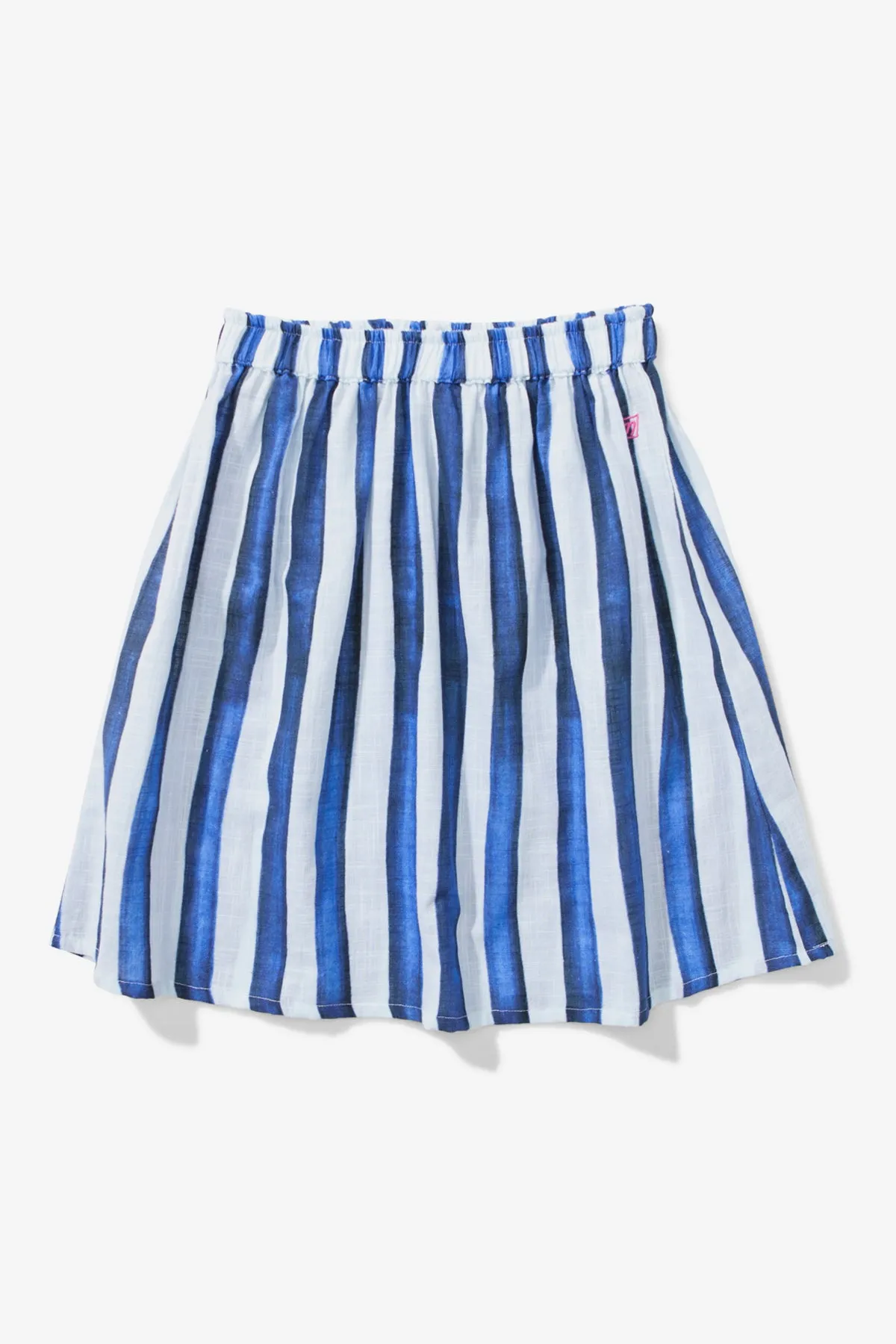 Munster Kids Blue Stripe Girls Skirt