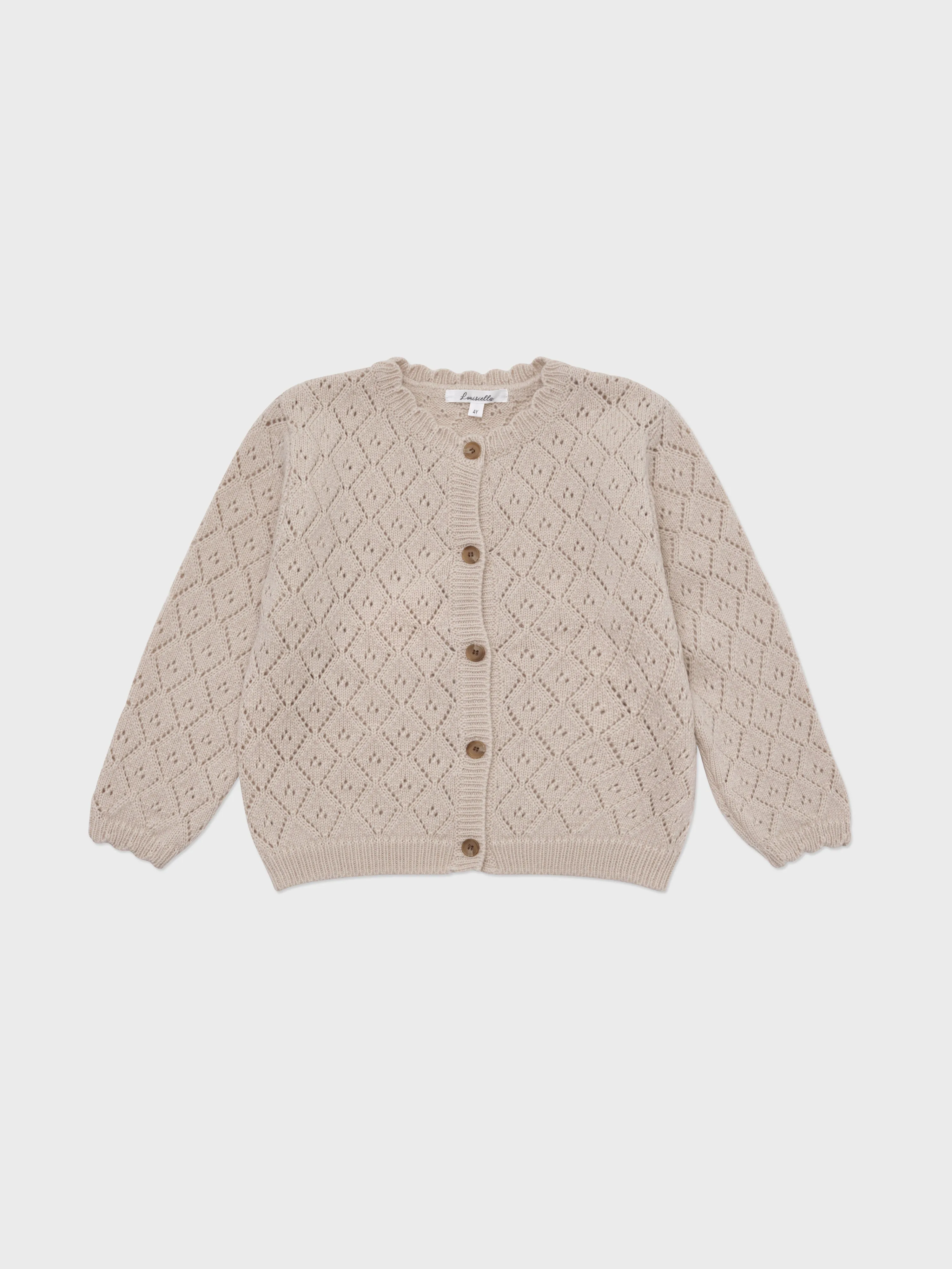 Perry Knit Cardigan Beige