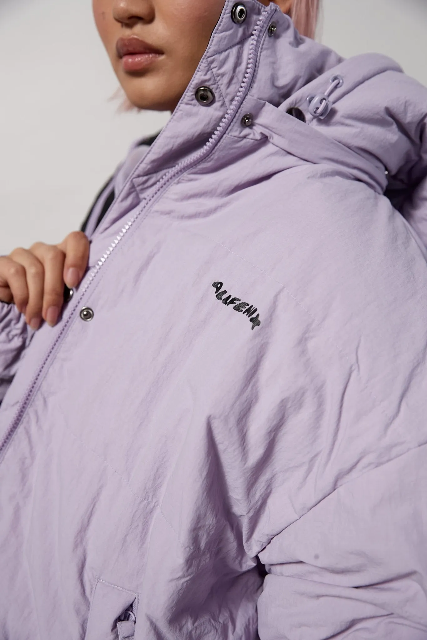 Reversible Puffer Jacket 2.0 (Lilac/Black)