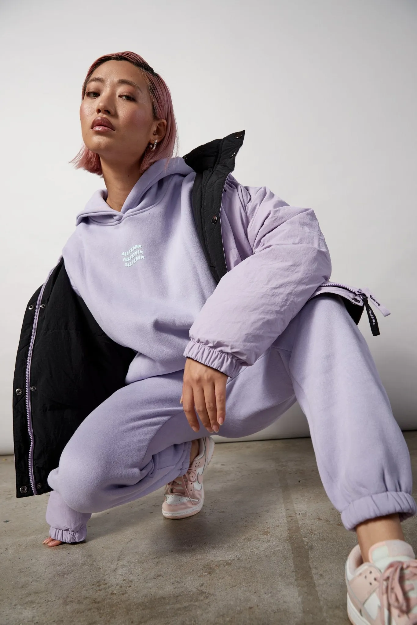 Reversible Puffer Jacket 2.0 (Lilac/Black)