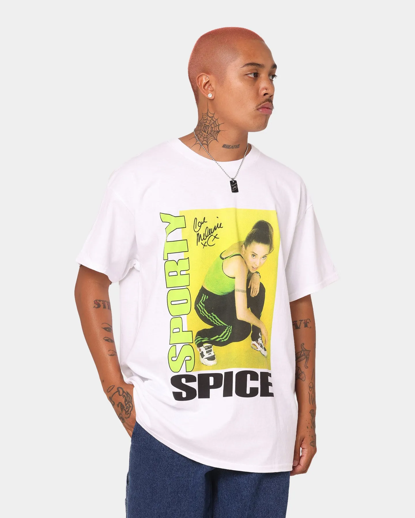 Spice Girls Sporty Spice T-Shirt White