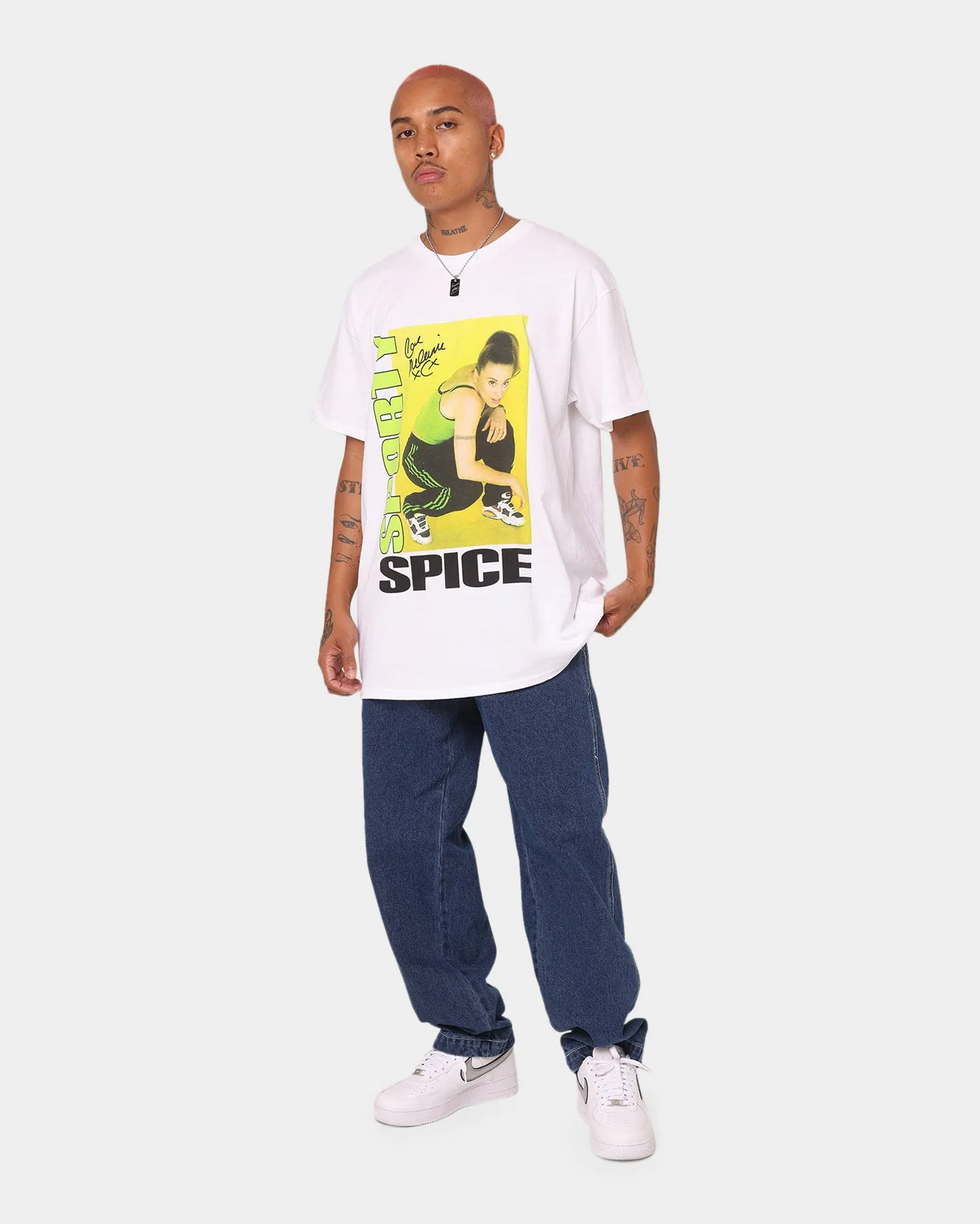 Spice Girls Sporty Spice T-Shirt White