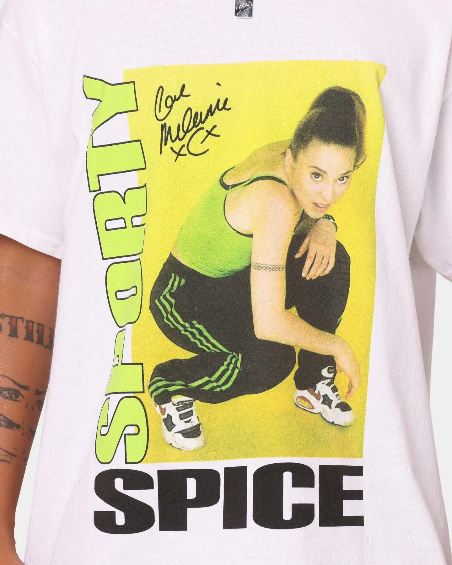 Spice Girls Sporty Spice T-Shirt White