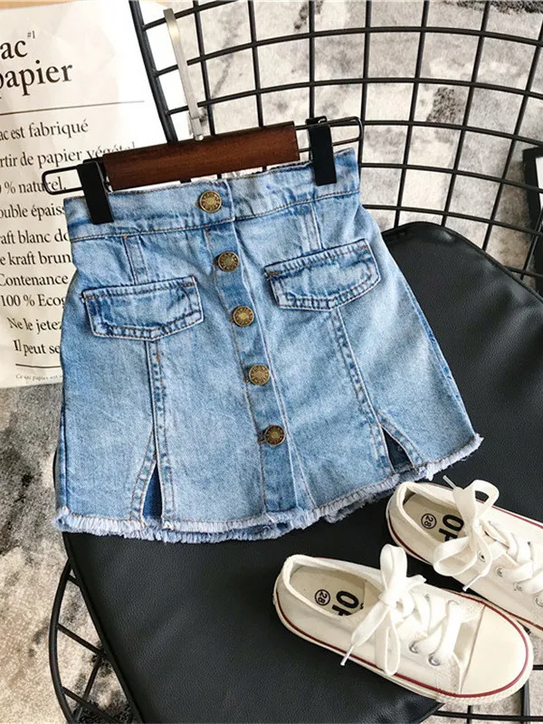 Stand Out Denim Skort