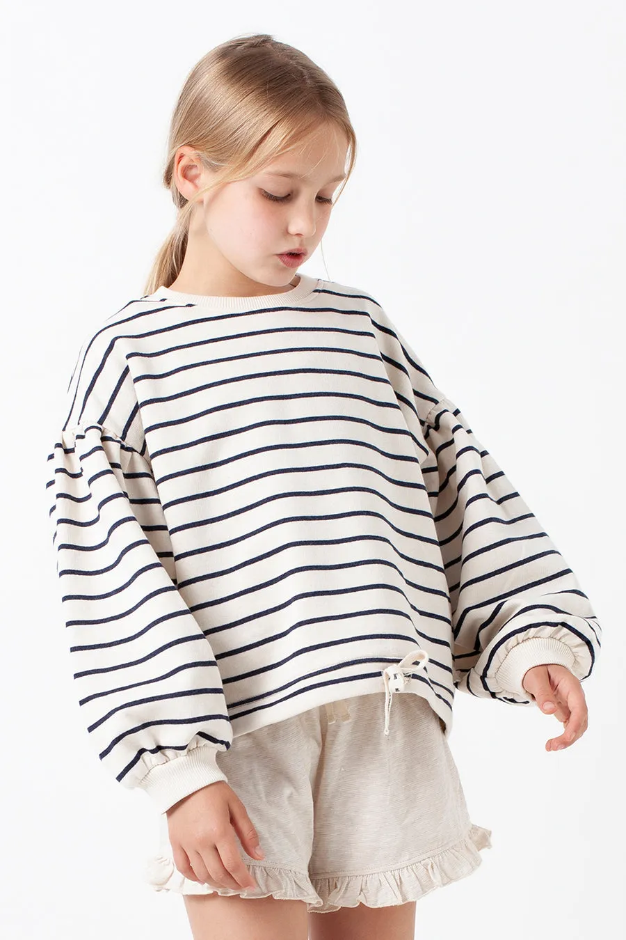 Tocoto Vintage Striped Kids Sweatshirt