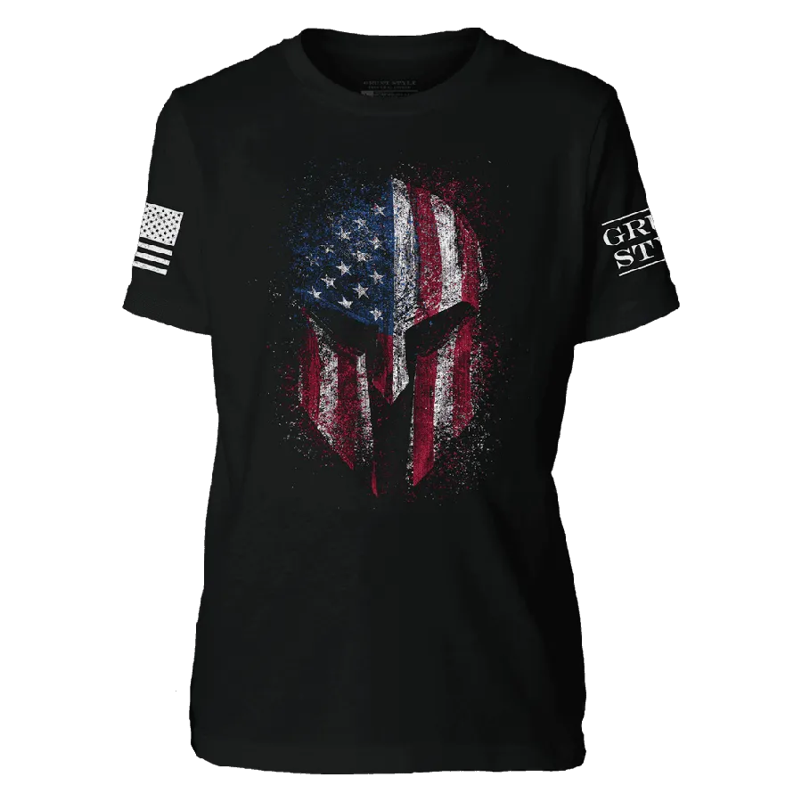 Youth American Spartan T-Shirt - Black